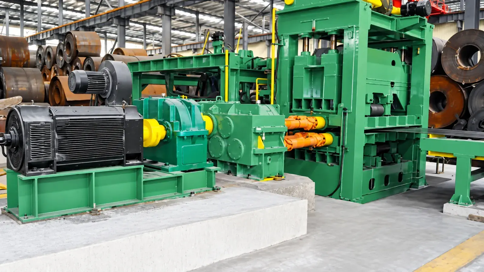 เครื่องรีดเรียบและตัดแผ่นตามความยาว H-25-2200NC — ภาพจริง XIONGJIN — ภาพที่ 2